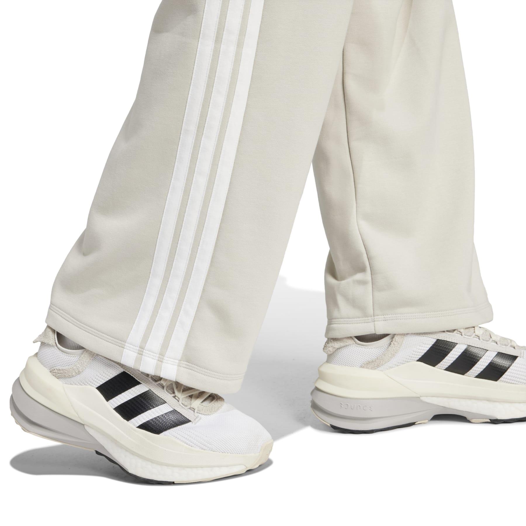 Essentials 3-Stripes Open Hem French Terry Broek 6/6
