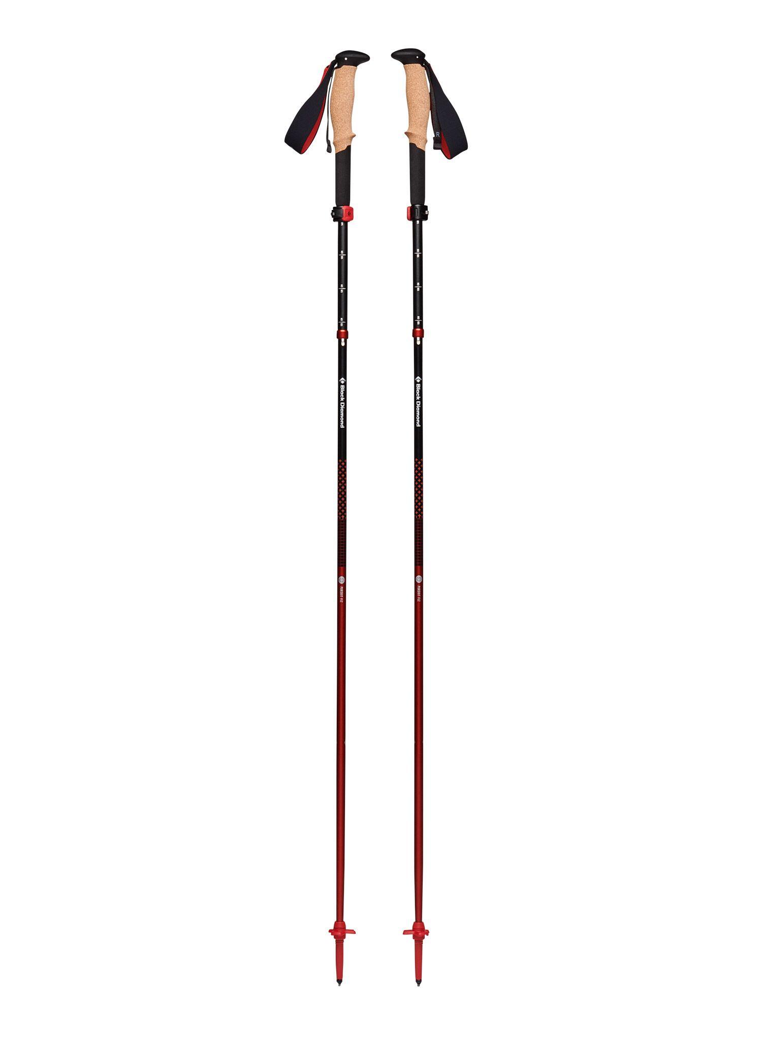 Kije trekkingowe Black Diamond Pursuit FLZ M/L Czarno-pomarańczowy 2/7