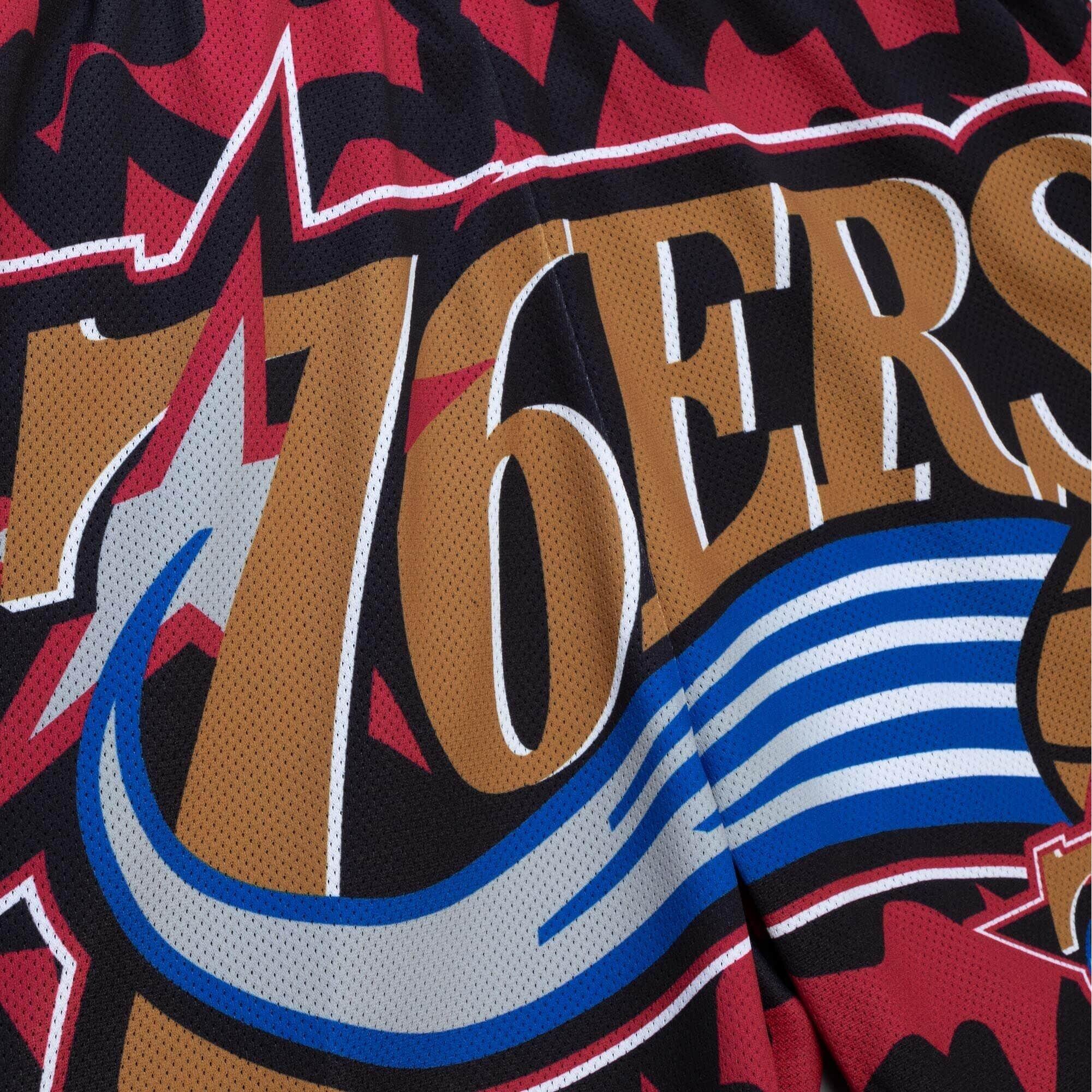 Short Philadelphia 76ers NBA Jumbotron 2.0 Sublimated 3/3