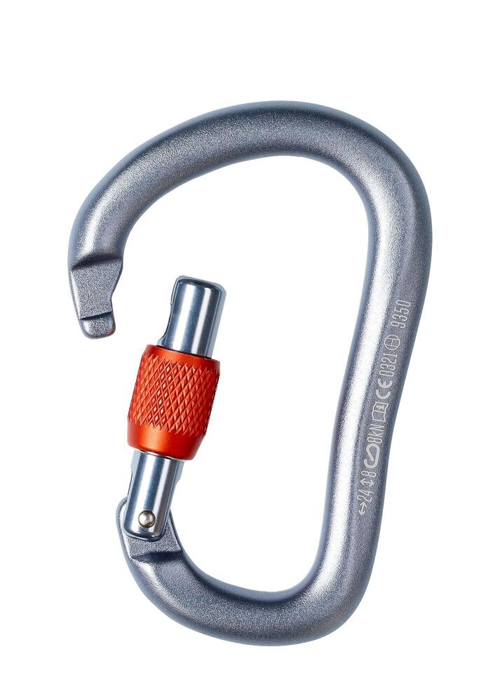 Karabinek wspinaczkowy HMS zakręcany Black Diamond ROCKLOCK SCREWGATE
