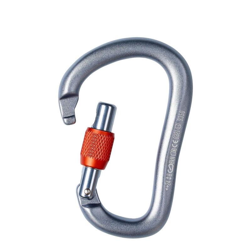 Karabinek wspinaczkowy HMS zakręcany Black Diamond ROCKLOCK SCREWGATE