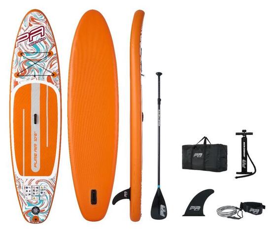 Pack paddle gonflable PURE AIR 10'6 2025 (sup. pompe. pagaie. leash)
