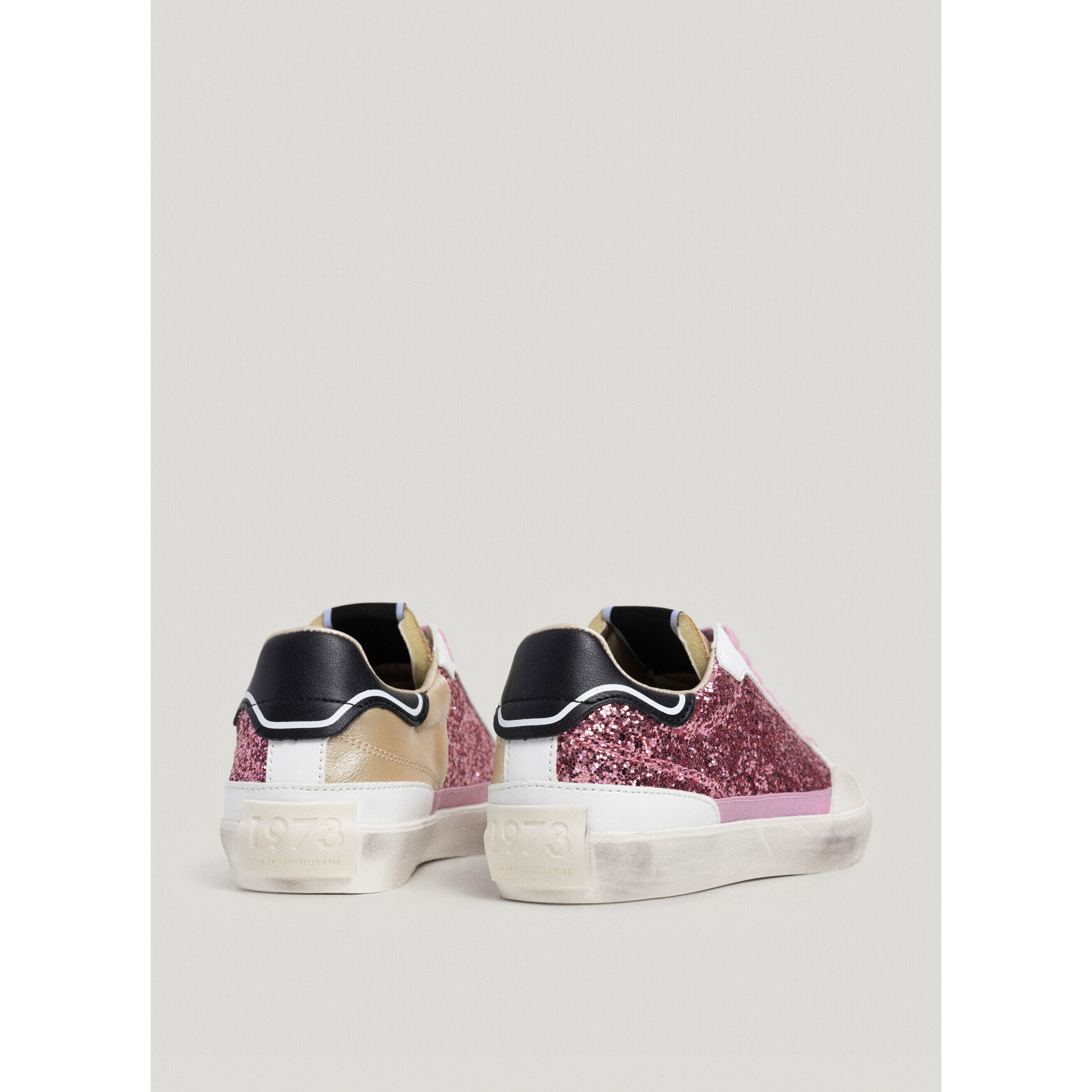 Zapatillas Deportivas Niños Pepe Jeans LANE GLITTER G Blanc 3/6