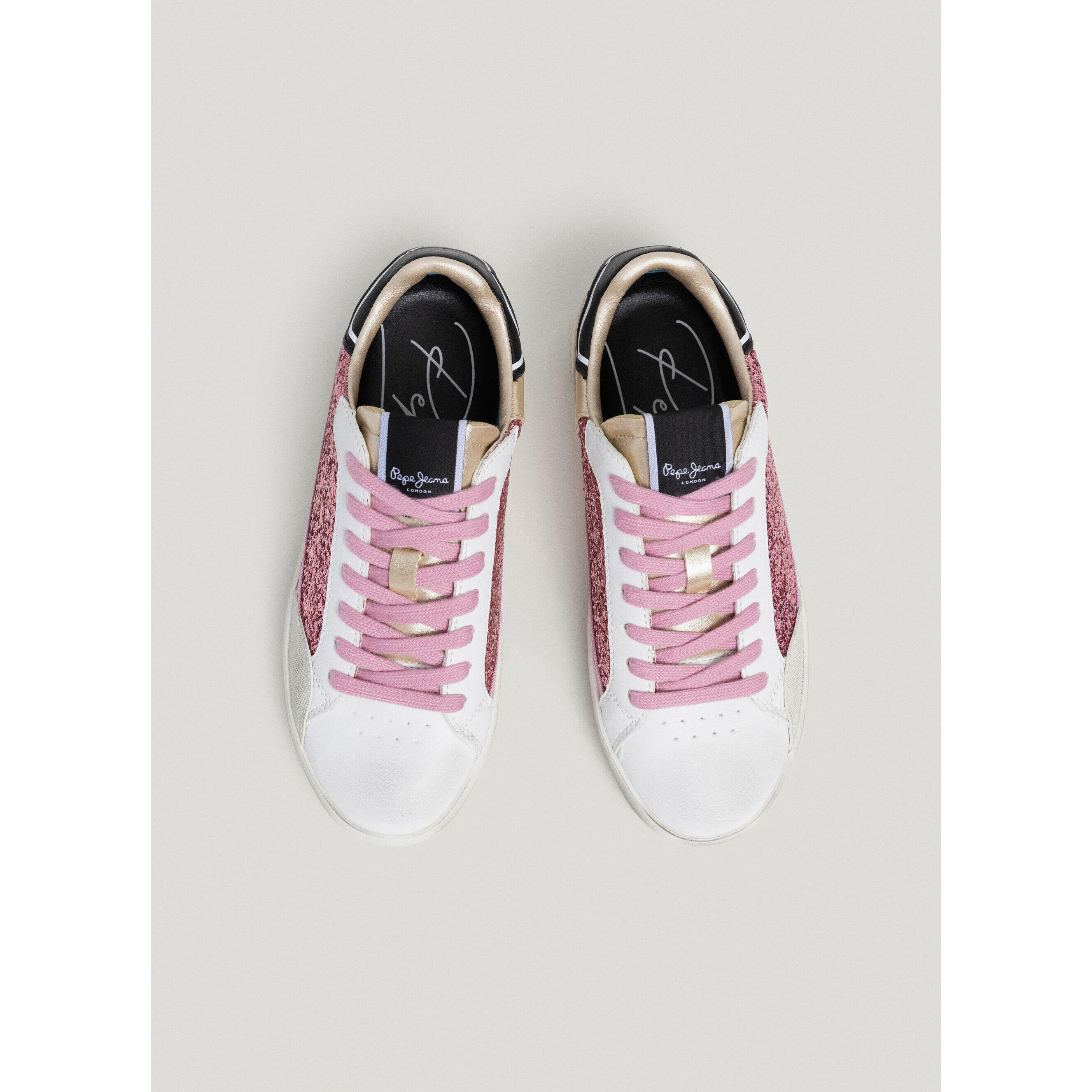 Zapatillas Deportivas Niños Pepe Jeans LANE GLITTER G Blanc 4/6