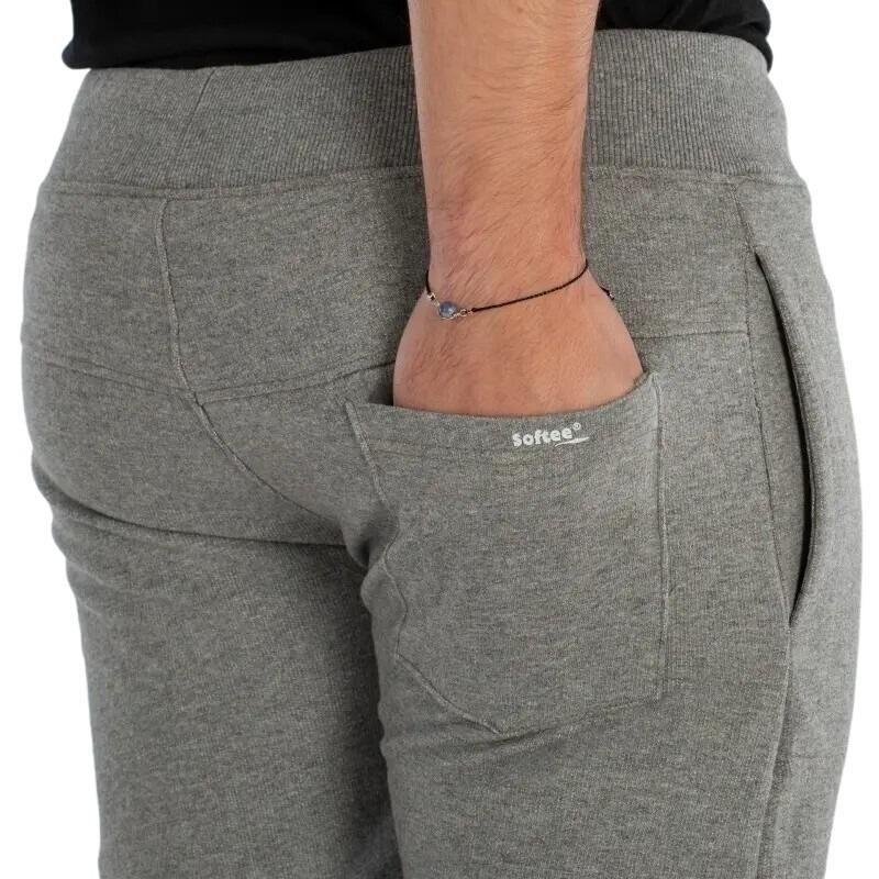 Pantaloni basic cu talie reglabilă, 260 g/m²