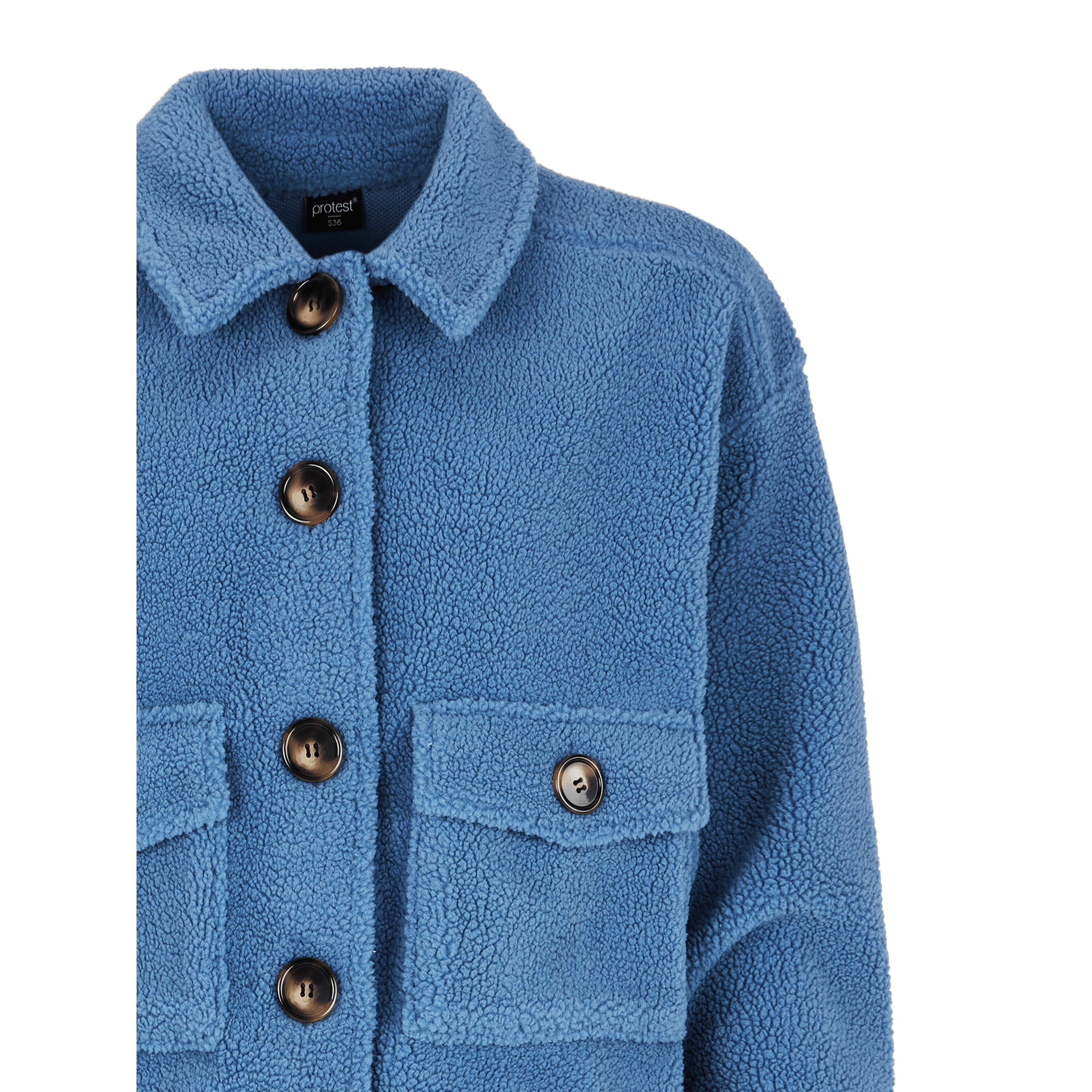 Veste surchemise polaire femme Protest Bond 7/7
