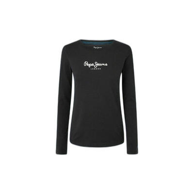 Dames-t-shirt met lange mouwen pepe jeans new virginia n