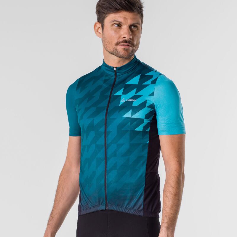 Maglia ciclismo maniche corte FZ Zack Mid Dark Petrol uomo – Blu 3/5