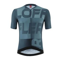 Maillot vélo manches courtes Jersey FZ Signature Mid Dark Petrol homme – Bleu
