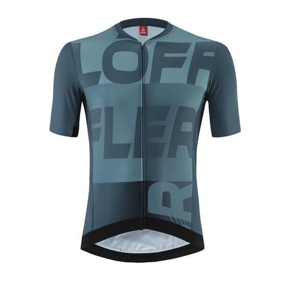 Maglia ciclismo maniche corte Jersey FZ Signature Mid Dark Petrol uomo – Blu