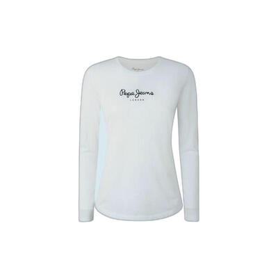 Dames-t-shirt met lange mouwen pepe jeans new virginia n