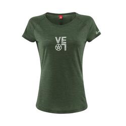 T-shirt Velo Merino - Tencel™ femme - Vert olive