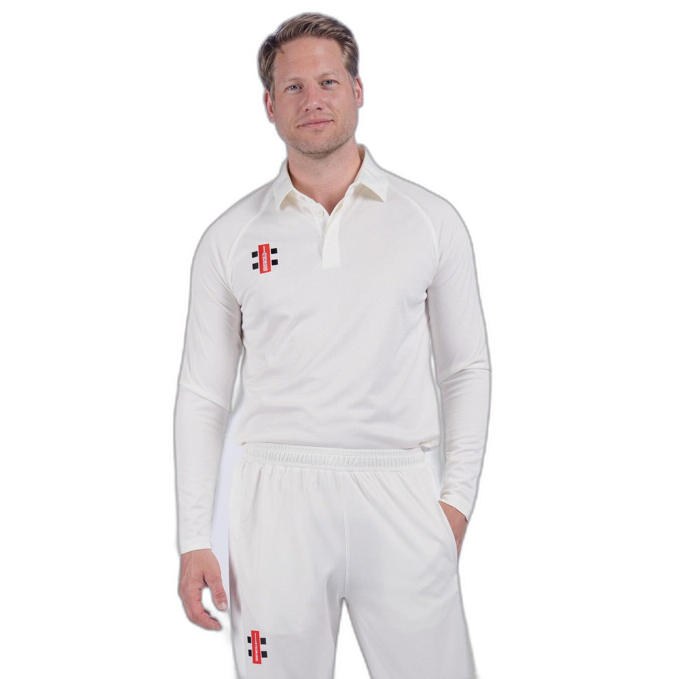 GRAY-NICOLLS Long sleeve polo shirt Gray-Nicolls Matrix V2