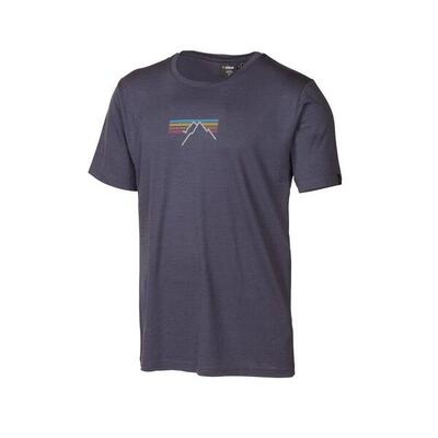 T-shirt uw ceasar sunset heren - blauw