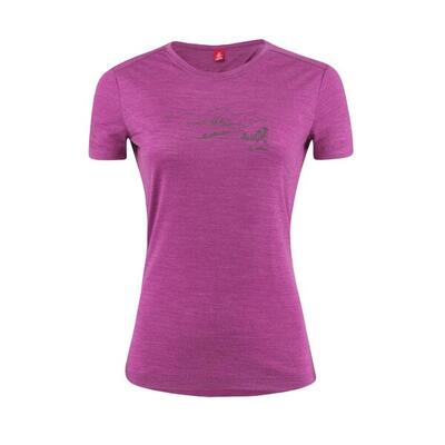 T-Shirt Country Merino - Tencel™ Damen – Lila