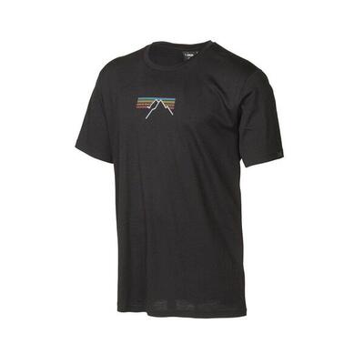 T-shirt uw ceasar sunset heren - zwart