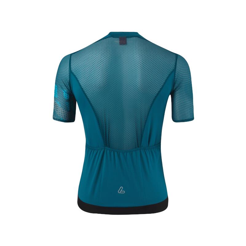Maillot de cyclisme manches courtes FZ Pow Air Dark Petrol Homme – Bleu 2/5