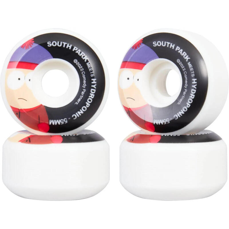 Roue de skateboard Hydroponic South Park 100A Stan (x4)      3300€    HYDROPONIC Roue de skateboard Hydroponic South Park 100A Stan (x4)Vendu exclusivement en ligne   