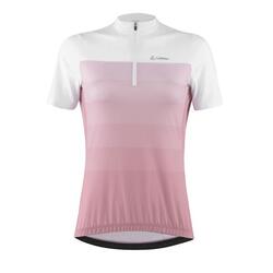 Maillot de cyclisme à manches courtes HZ Rainbow Mid Rosanne femme – Rose