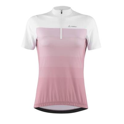 Fietsshirt korte mouwen hz rainbow mid rosanne dames - roze
