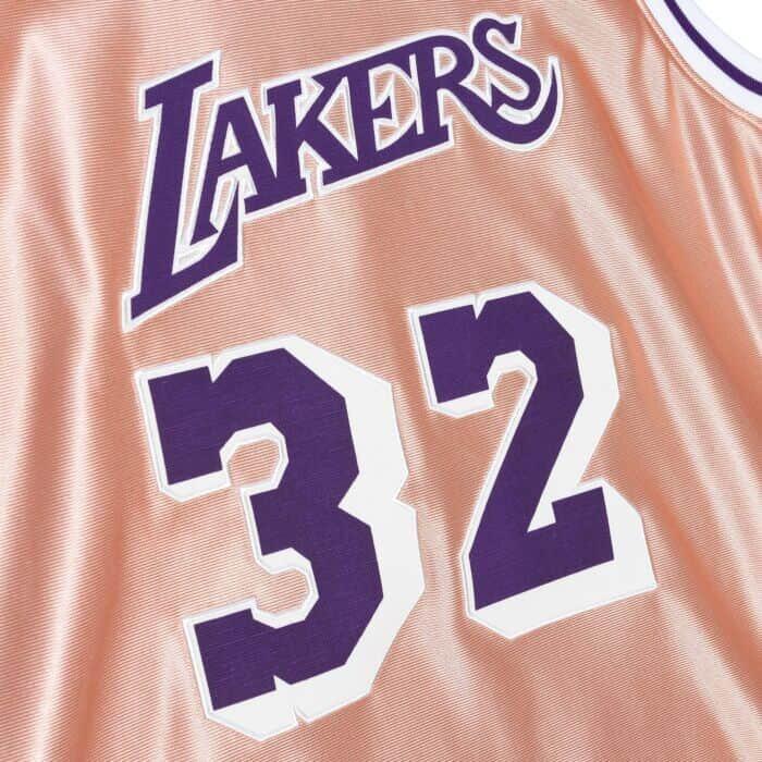 Women's NBA Los Angeles Lakers Jersey Magic Johnson 2/2