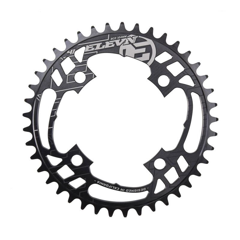 ELEVN Alu-Krone 4 Schrauben dia Elevn Flow 7075 104mm 3/32"
