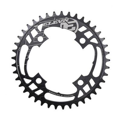Alu-Krone 4 Schrauben dia Elevn Flow 7075 104mm 3/32