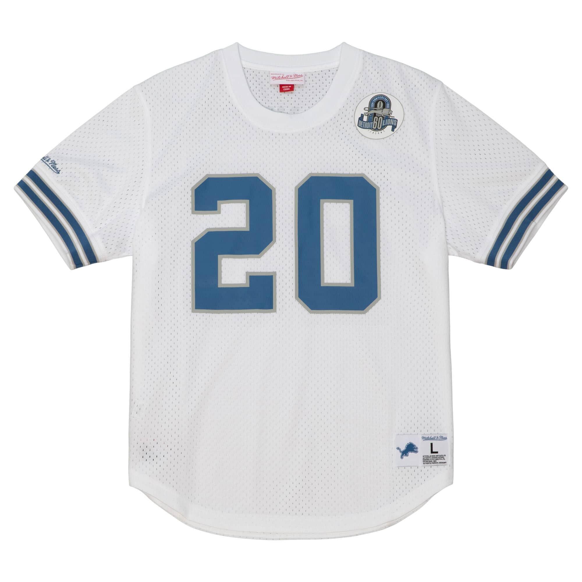 MITCHELL & NESS Maglietta NFL Detroit Lions Barry Sanders 1993