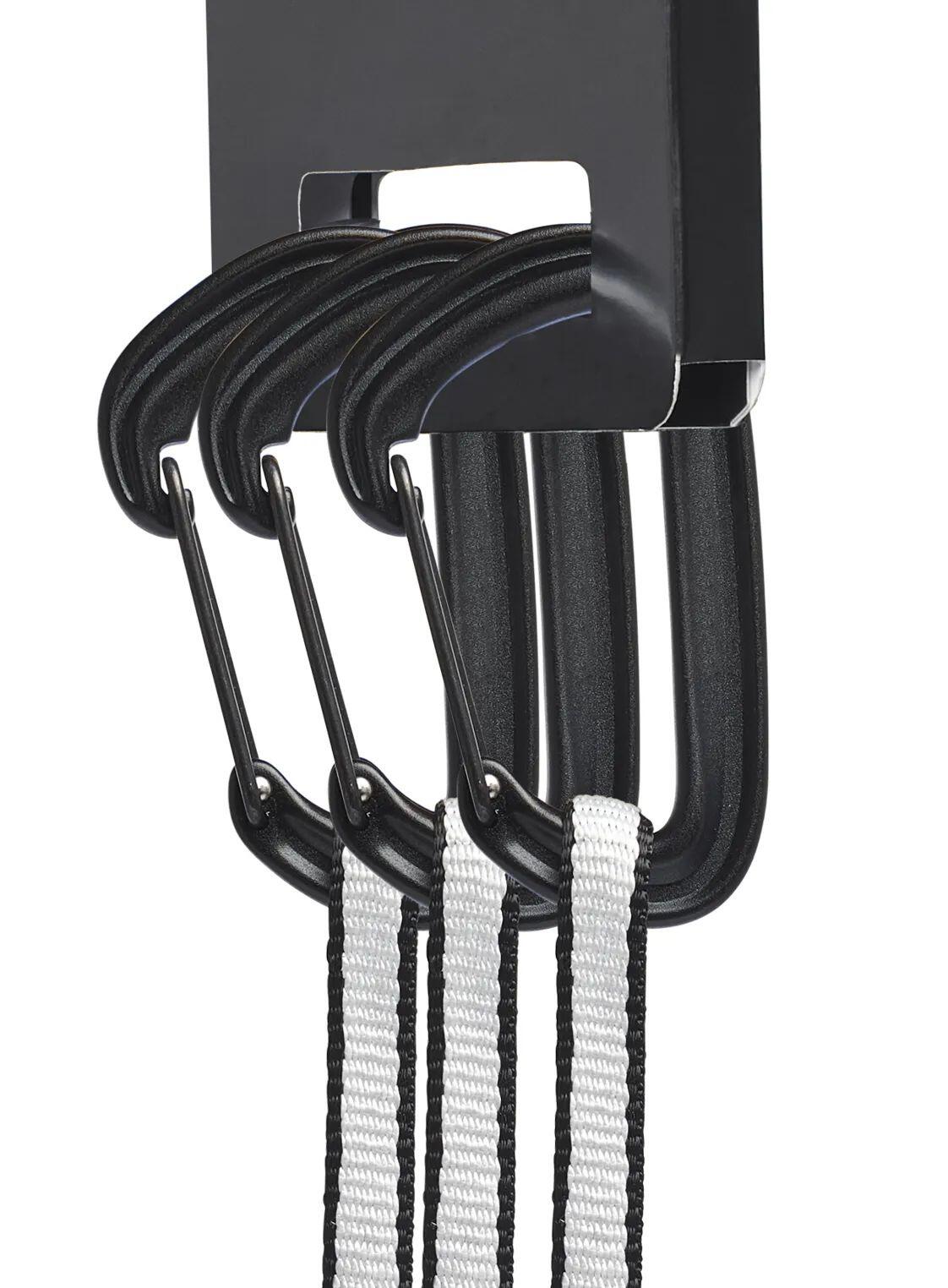 Dégaines Black Diamond LiteWire 16 cm – pack 3 mousq. forgés, sangle Dynex 12 mm 3/3
