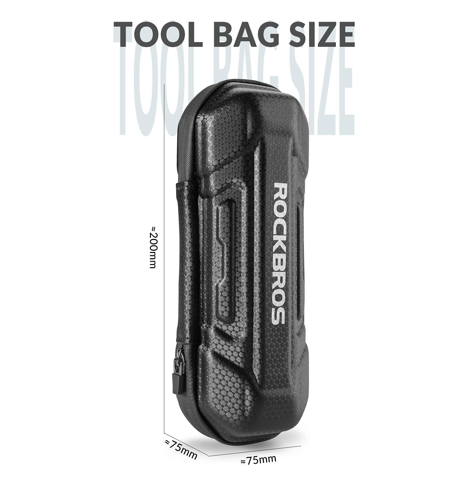 ROCKBROS Sacoche Outil Vélo Sac Cadre VTT Multifonctionnel (Non Outil) 2/7