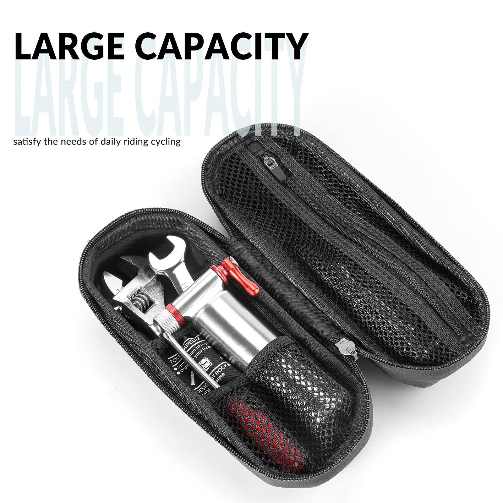 ROCKBROS Sacoche Outil Vélo Sac Cadre VTT Multifonctionnel (Non Outil) 3/7