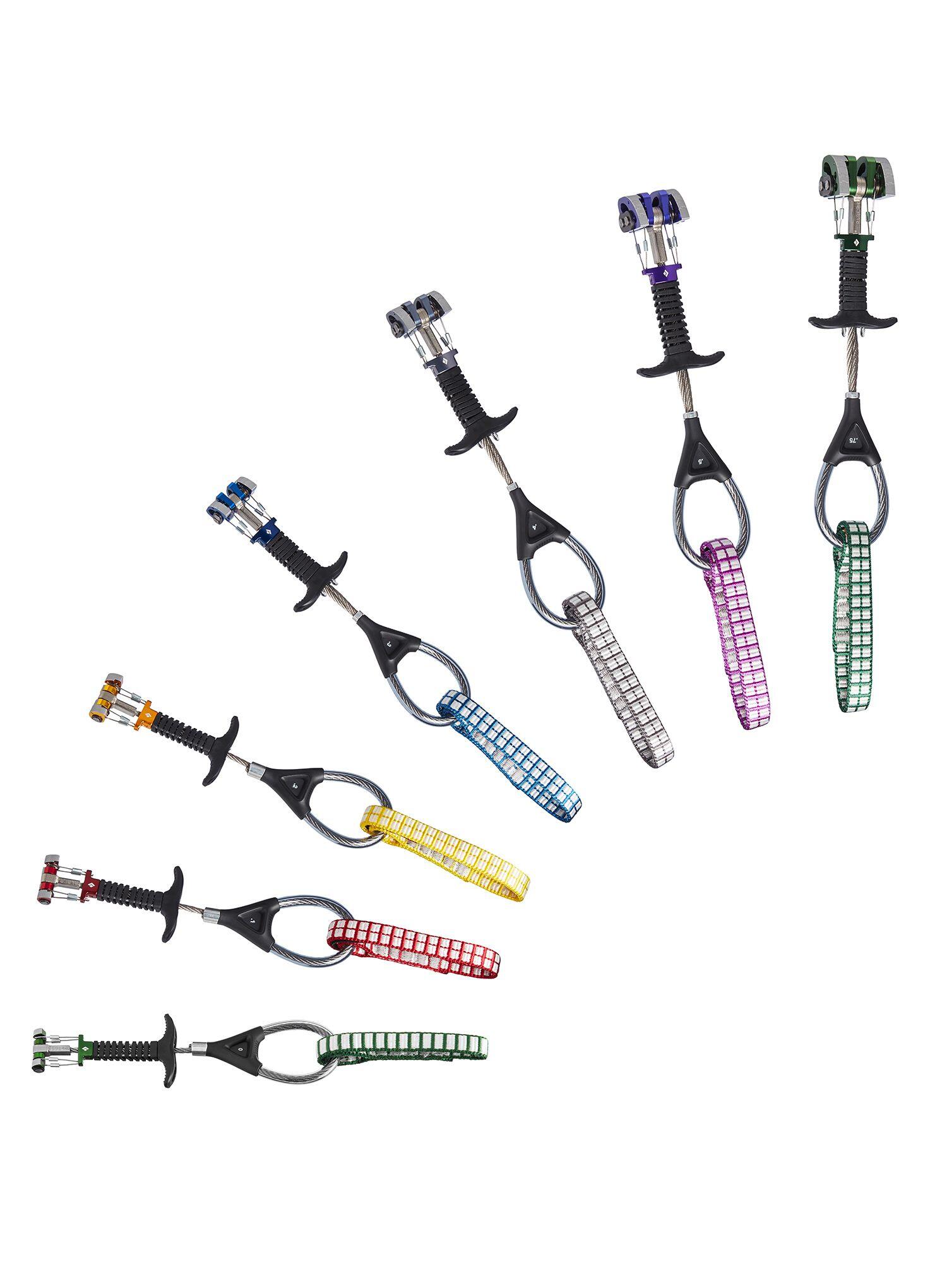 Camalot Z4 Black Diamond 4 cames sablées tête compacte Dyneema 0,4 gris 3/4