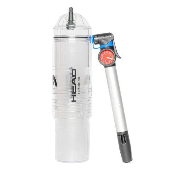 Tennis en padel bal drukregelaar | HEAD X4 PUMP + Luchtpomp 27cm