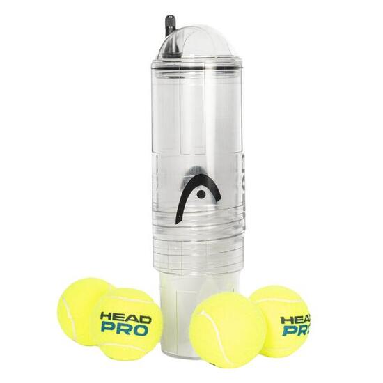 Pressurizzatore per palline da tennis e padel |HEAD X4(Pompa d'aria non inclusa)