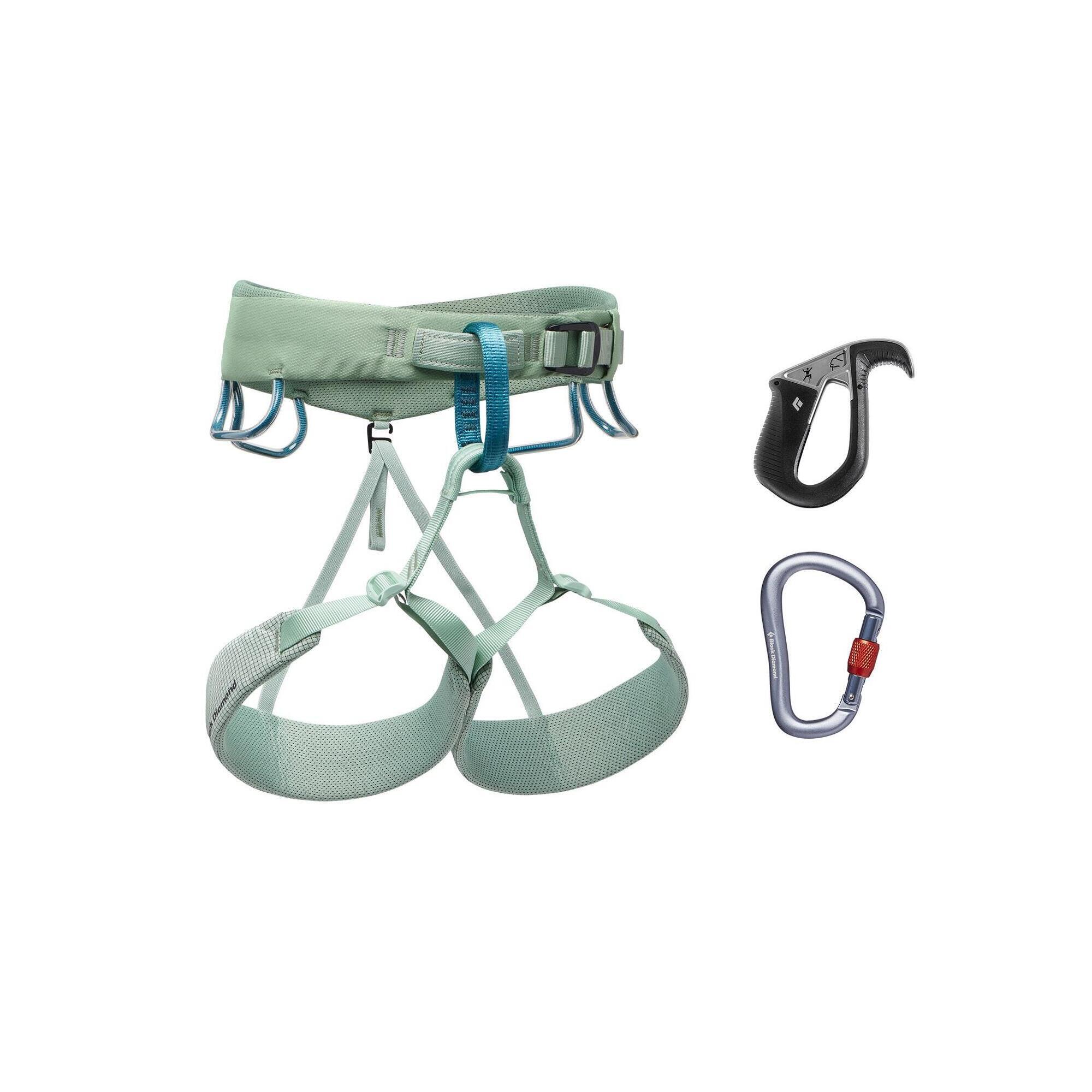 BLACK DIAMOND Dámský lezecký set pro začátečníky Momentum Pilot Package