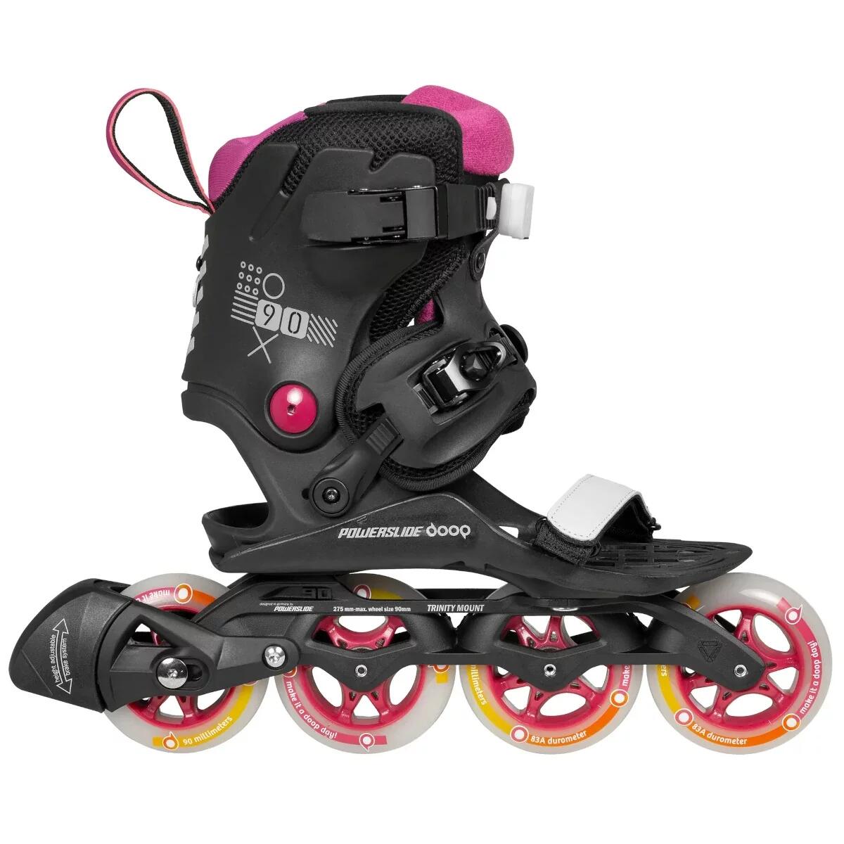 Rolki Powerslide Doop Purple Dusk 90  Urban Rekreacja Damskie 4/7