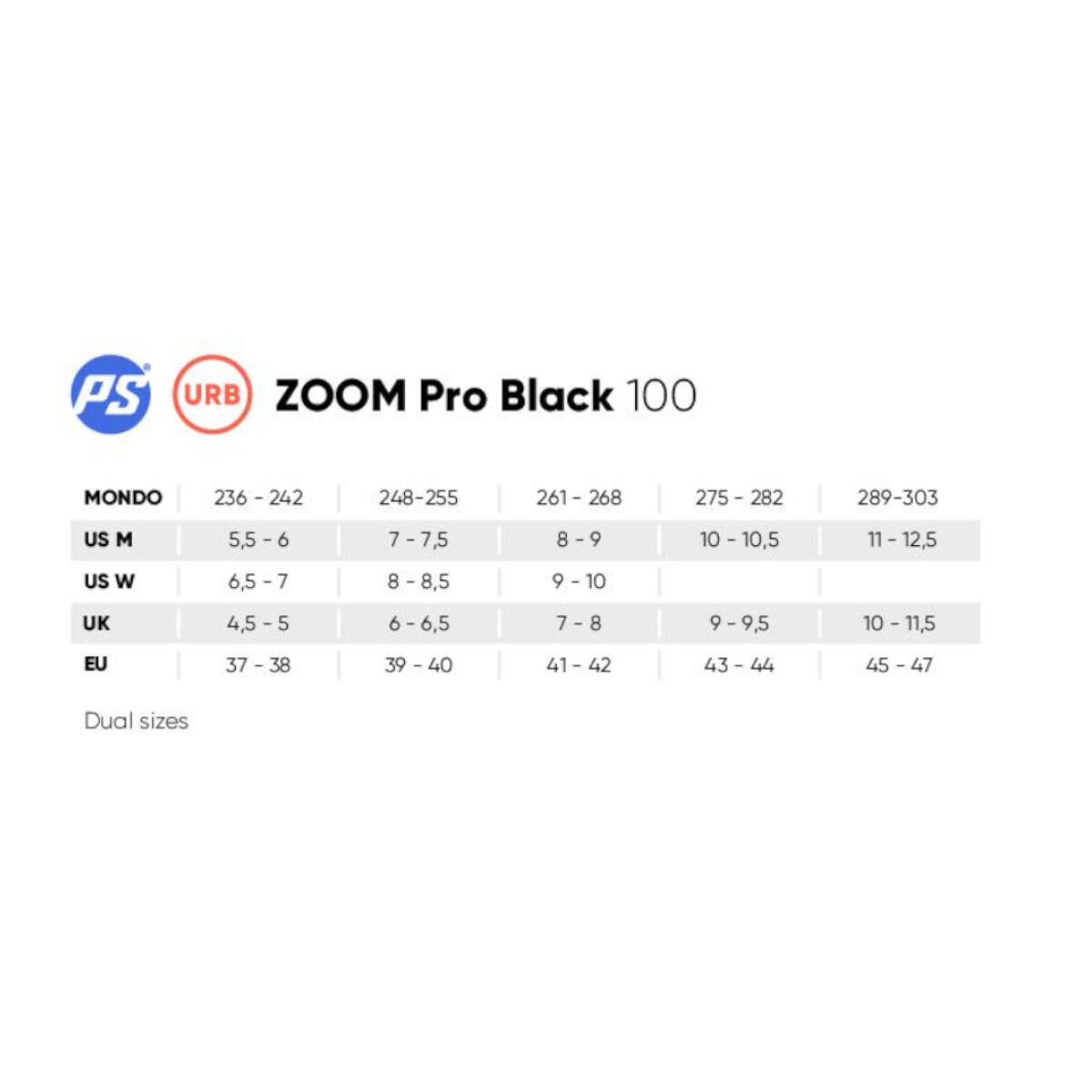 Rolki Powerslide Zoom Pro Black 100 41-42 2/7