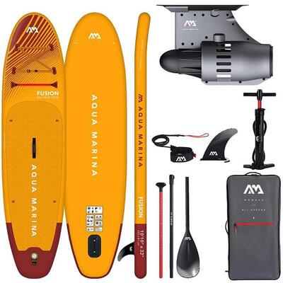 SUP Aqua Marina Fusion 10'10'' Con Motore Aqua Marina Bluedrive S Power Fin