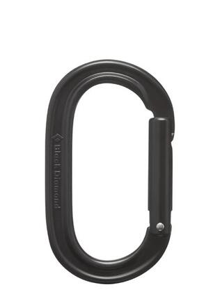 Carabine Black Diamond Oval Keylock - noir