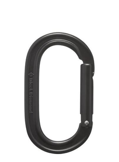 Carabine Black Diamond Oval Keylock - noir