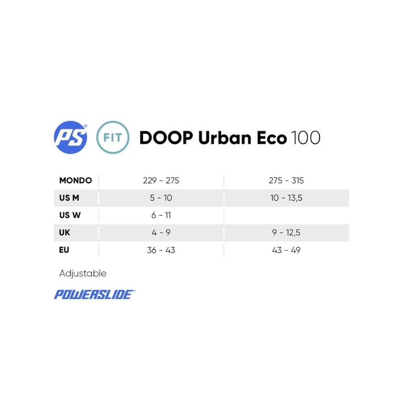 Kolečkové brusle Powerslide Doop Urban 100