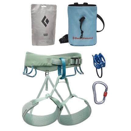 Zestaw Black Diamond Momentum Harness Package Women's
