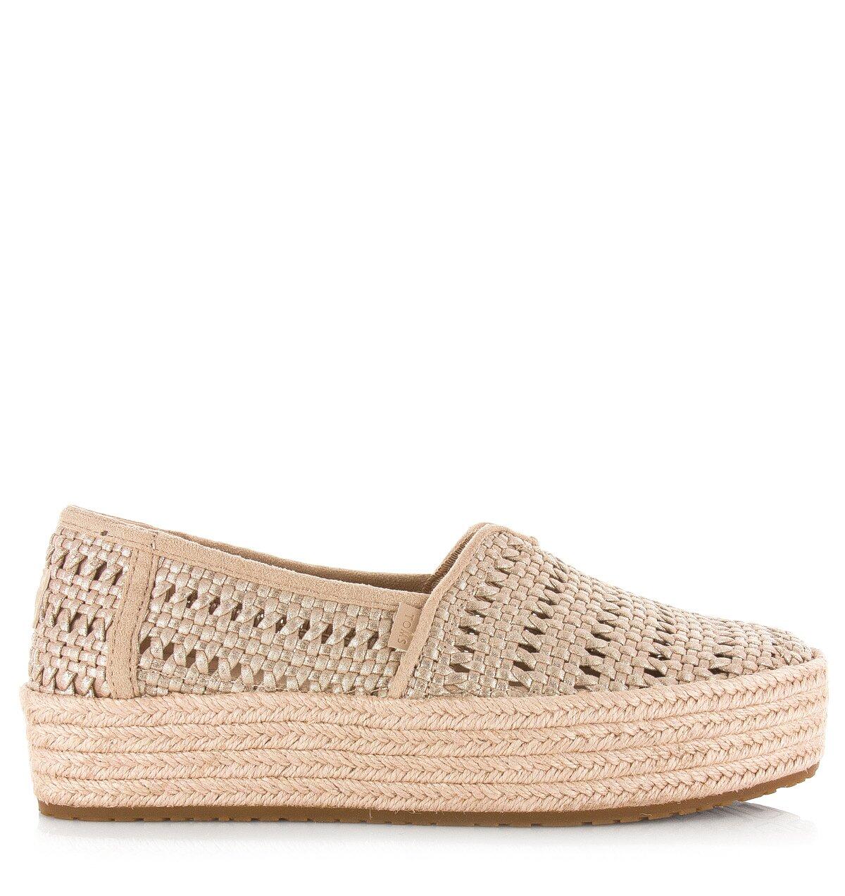 TOMS - Valencia espadrilles goud 2/7