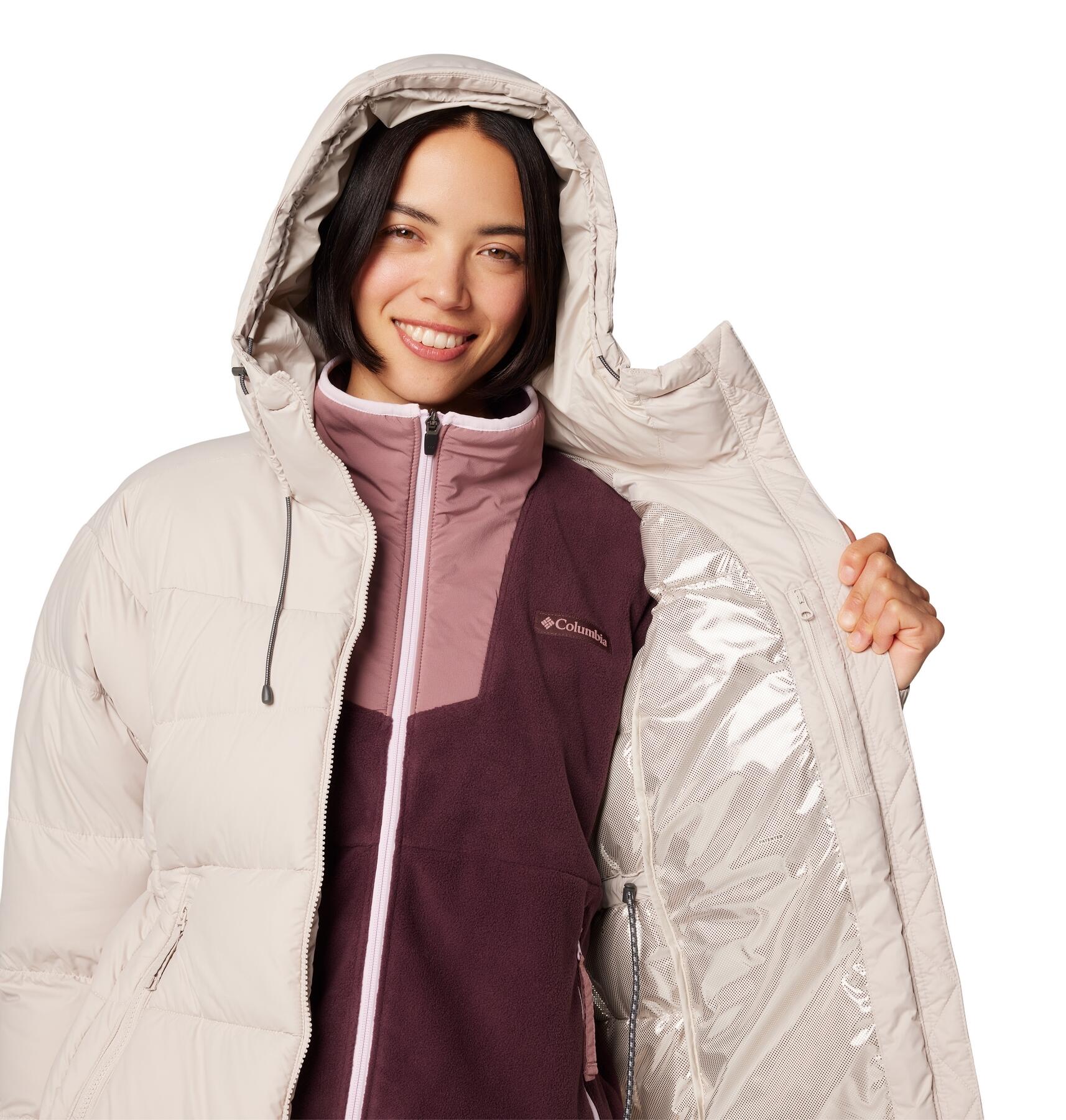 Casaco longo Columbia Pike Lake II para mulher 7/7