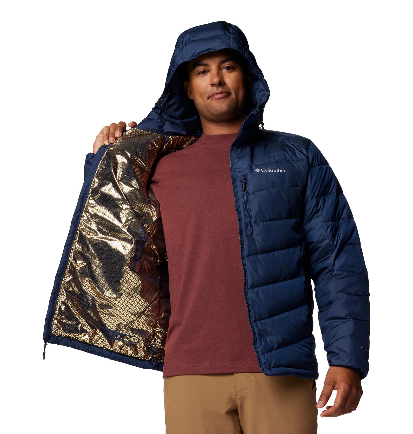 Jaqueta masculina com capuz Columbia Labyrinth Loop II 6/7