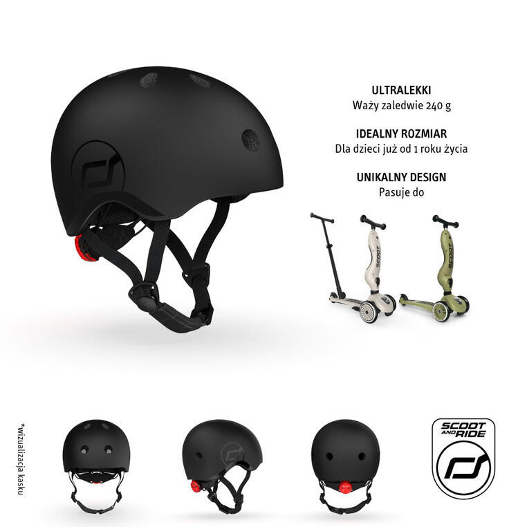 Kinderhelm Black XXS-S (45-51cm) 2/7