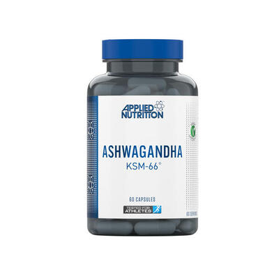 Applied nutrition ashwagandha ksm-66 (60 caps) unflavoured