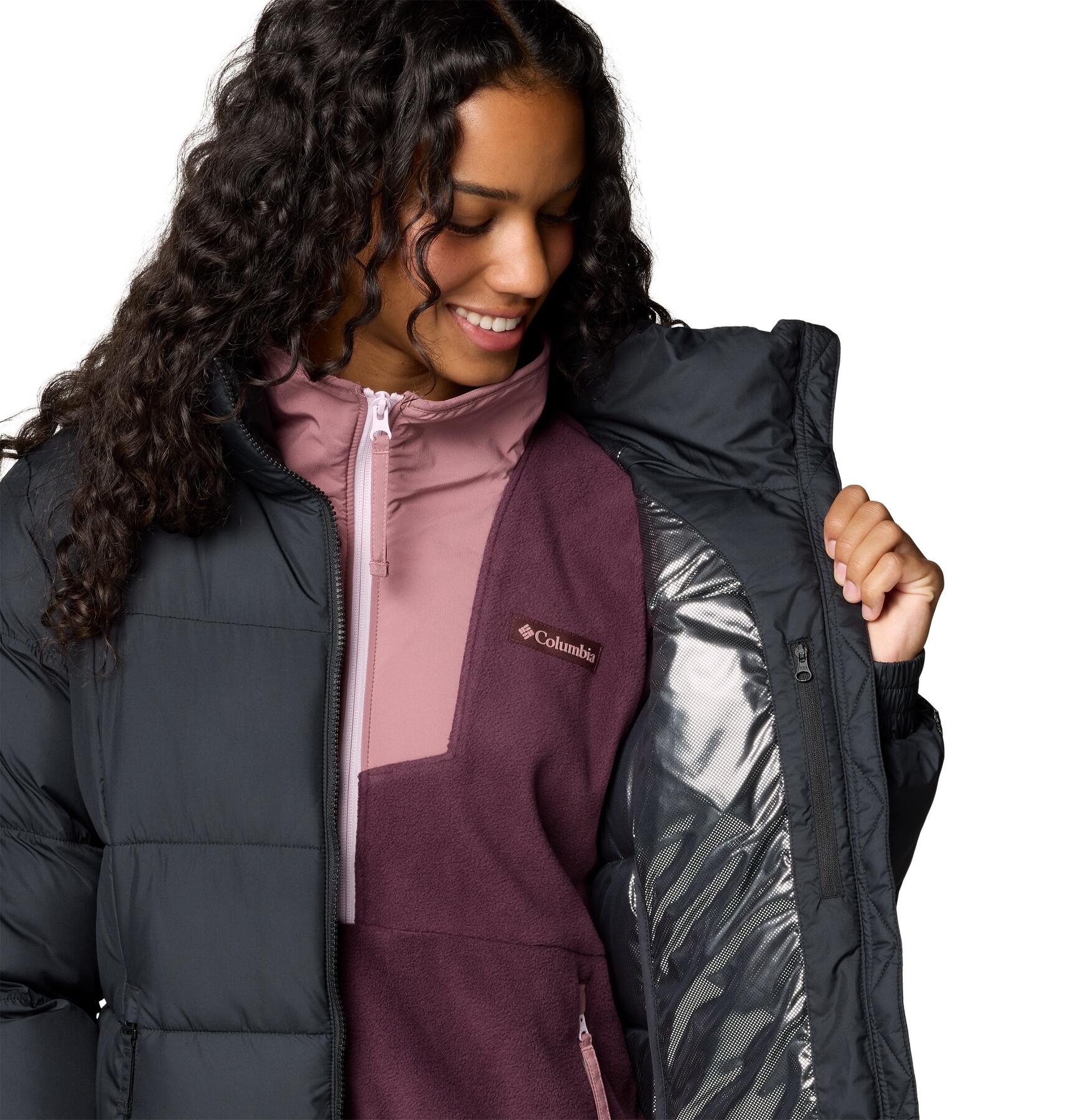 Jaqueta Columbia Pike Lake para mulheres 5/7