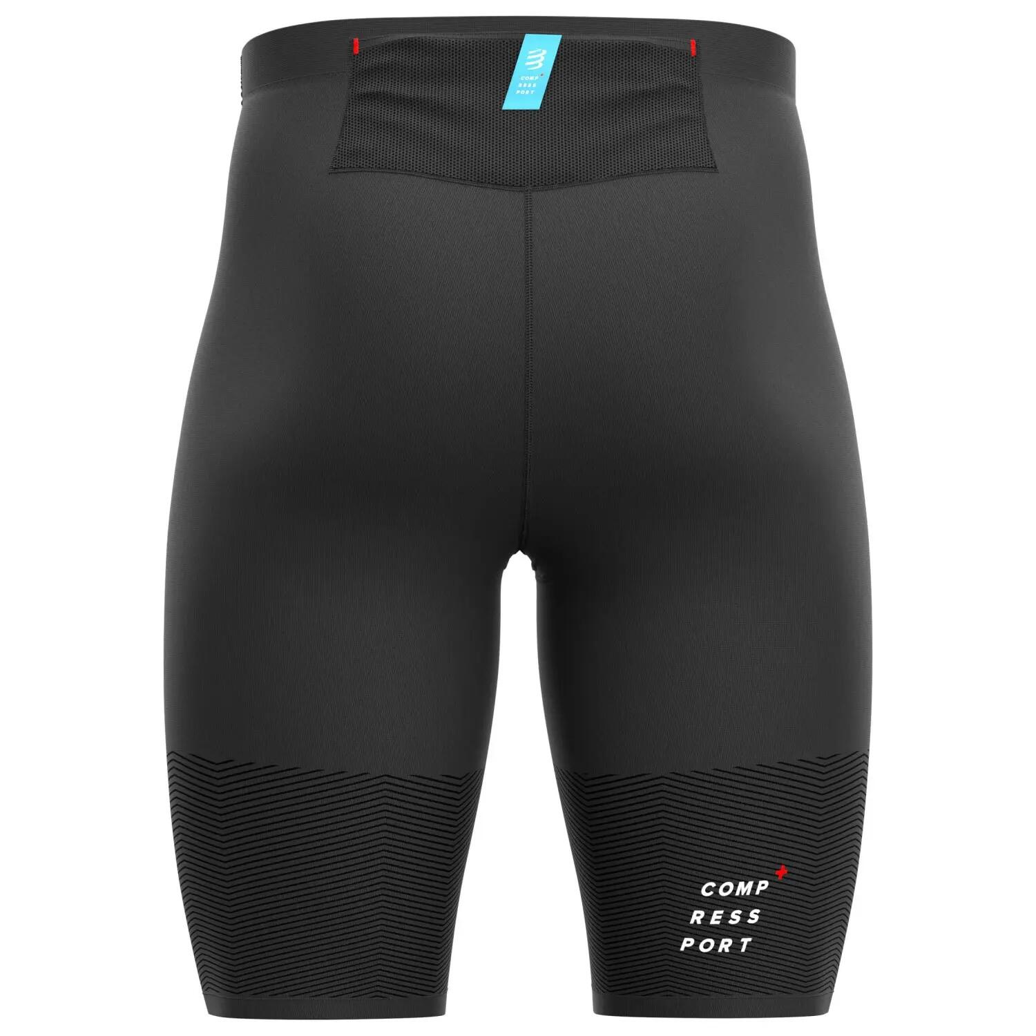Short Trail Under Control Femme Compressport microfibre noir 2/7