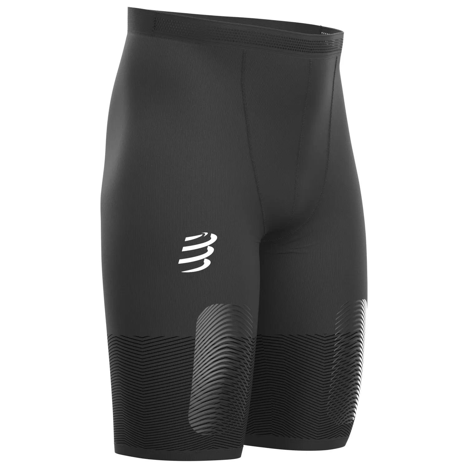 Short Trail Under Control Femme Compressport microfibre noir 3/7